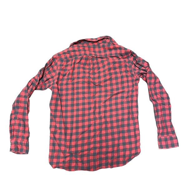 H&M Men Red&Black Checkered Flannel Size Small - Picture 2 of 3